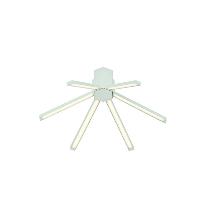 Plafonnier Aster en métal par Roberto Favaretto x MM Lampadari