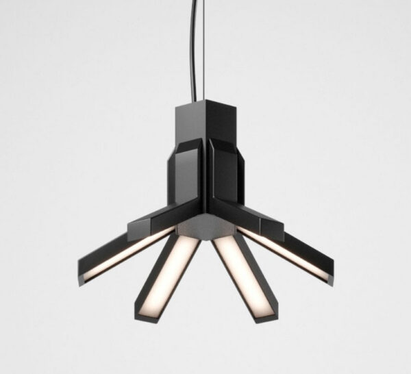 Suspension Aster en métal par Roberto Favaretto x MM Lampadari