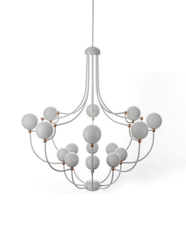 Suspension Dots 7210 en métal par Matteo Zorzenoni x MM Lampadari