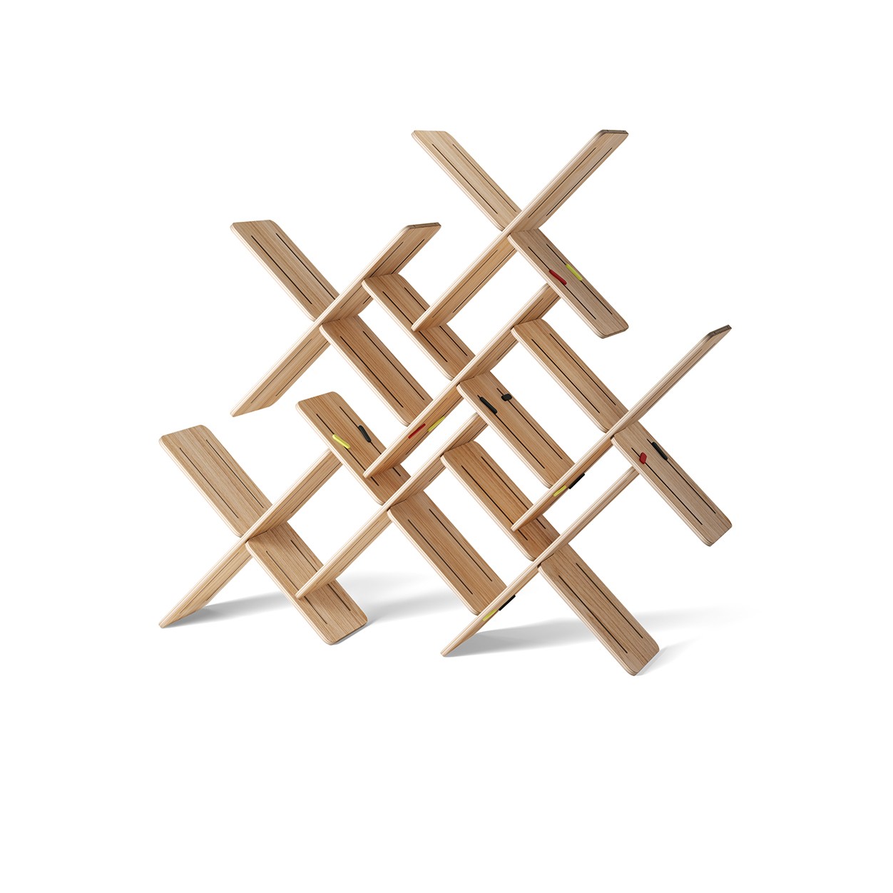 Étagère modulable bibliothèque design Dynks x7 pièces