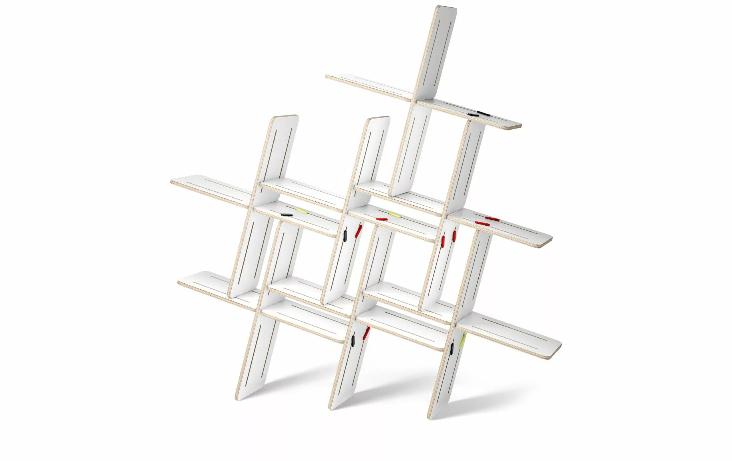 Étagère modulable bibliothèque x7 pièces design Dynks Étagère modulable bibliothèque design Dynks x7 pièces