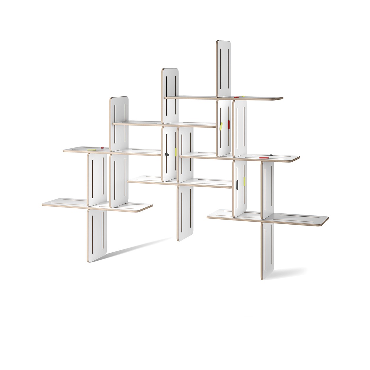 Étagère modulable bibliothèque x7 pièces design Dynks Étagère modulable bibliothèque design Dynks x7 pièces