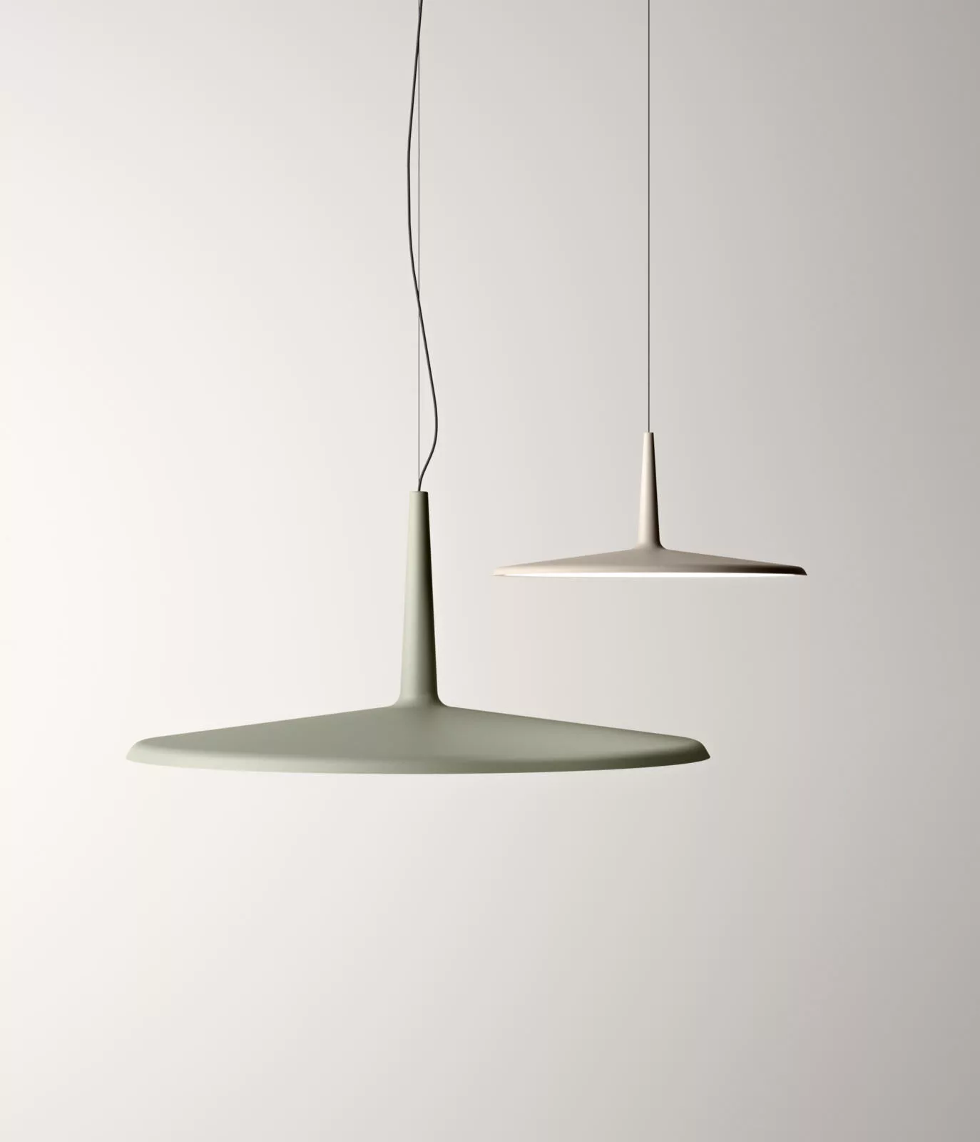 Suspension Skan en aluminium par Lievore Altherr Molina x Vibia Suspension Skan en aluminium par Lievore Altherr Molina x Vibia