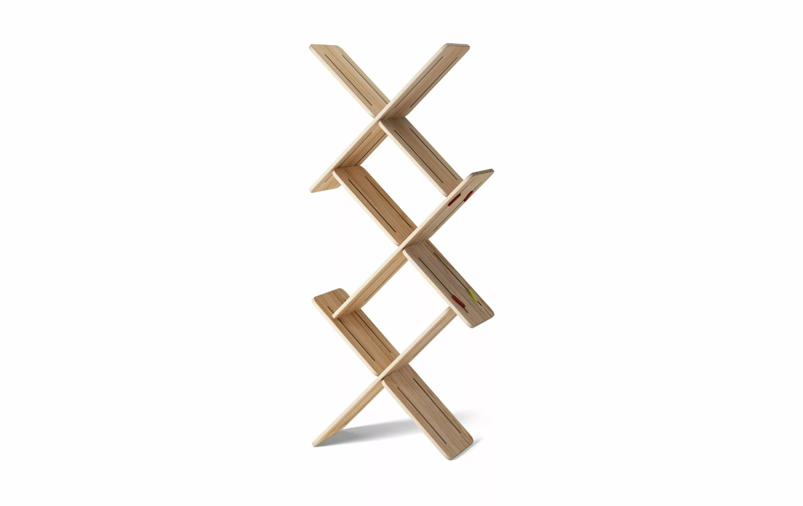 Étagère modulable bibliothèque x3 pièces design Dynks
