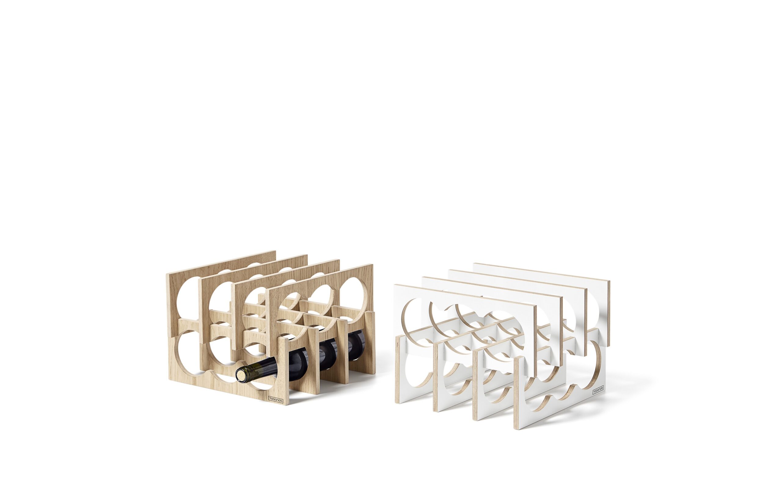 Range-bouteilles design WINIO en contre-plaqué Range-bouteilles design WINIO en contre-plaqué