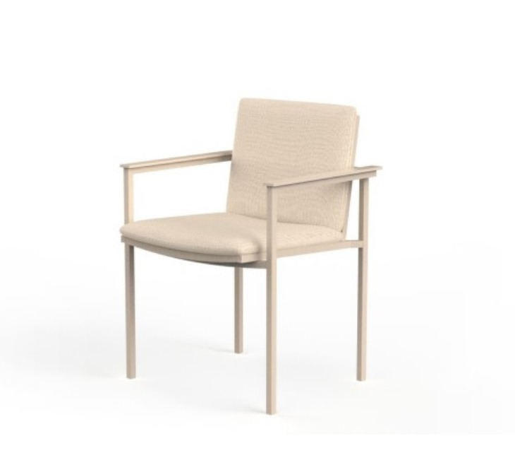 Chaise The Factory en aluminium au design contemporain par Ramón Esteve x Vondom