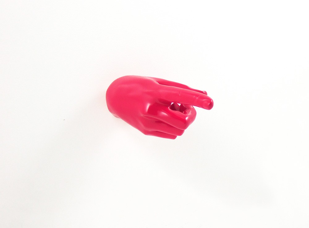 Patère originale et design Hand Job Point par Thelermont Hupton Patère originale et design Hand Job Point par Thelermont Hupton