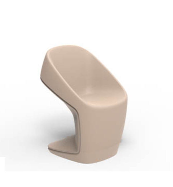 Chaise Ufo en polyethylene au design contemporain par Ora Ïto x Vondom Chaise Ufo en polyethylene au design contemporain par Ora Ïto x Vondom