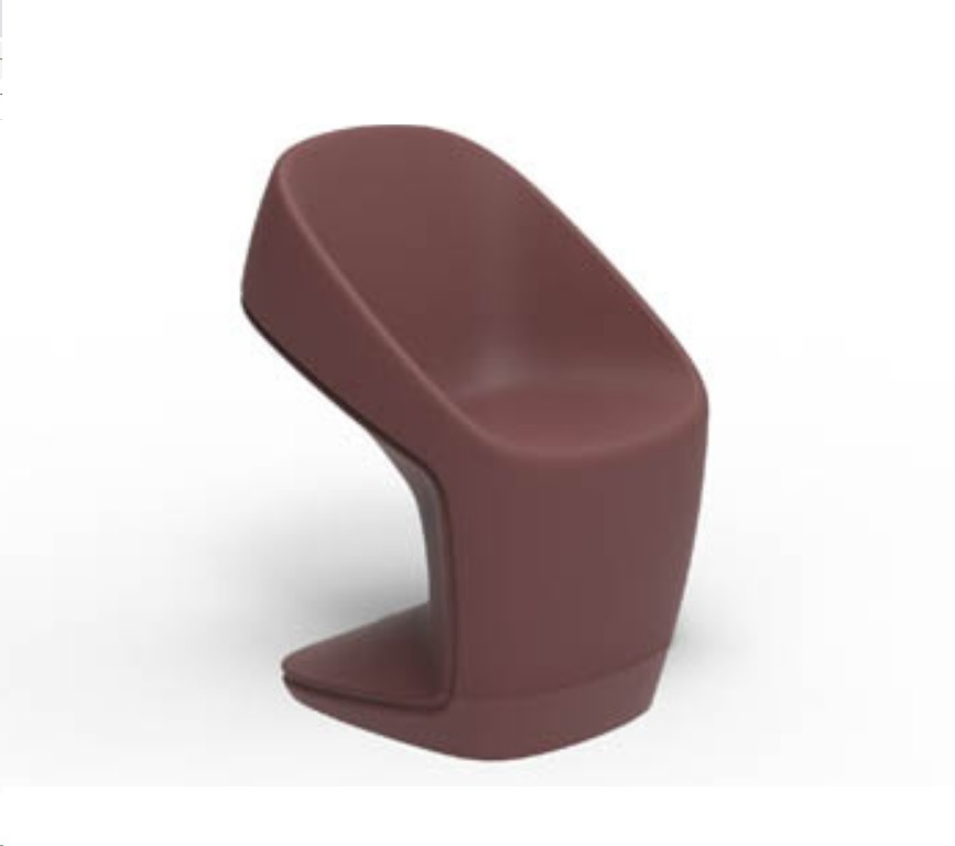 Chaise Ufo en polyethylene au design contemporain par Ora Ïto x Vondom Chaise Ufo en polyethylene au design contemporain par Ora Ïto x Vondom