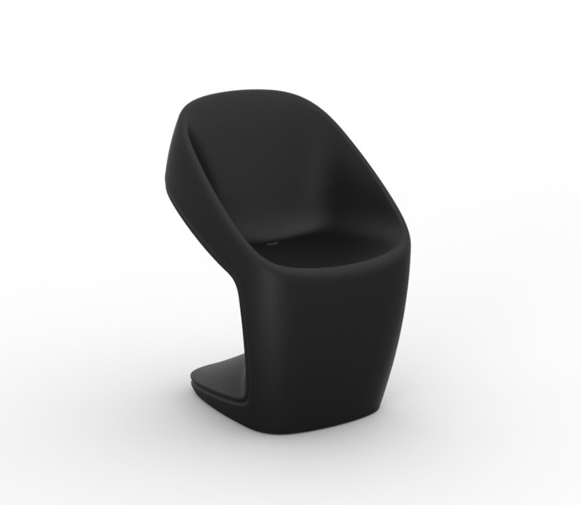 Chaise Ufo en polyethylene au design contemporain par Ora Ïto x Vondom Chaise Ufo en polyethylene au design contemporain par Ora Ïto x Vondom
