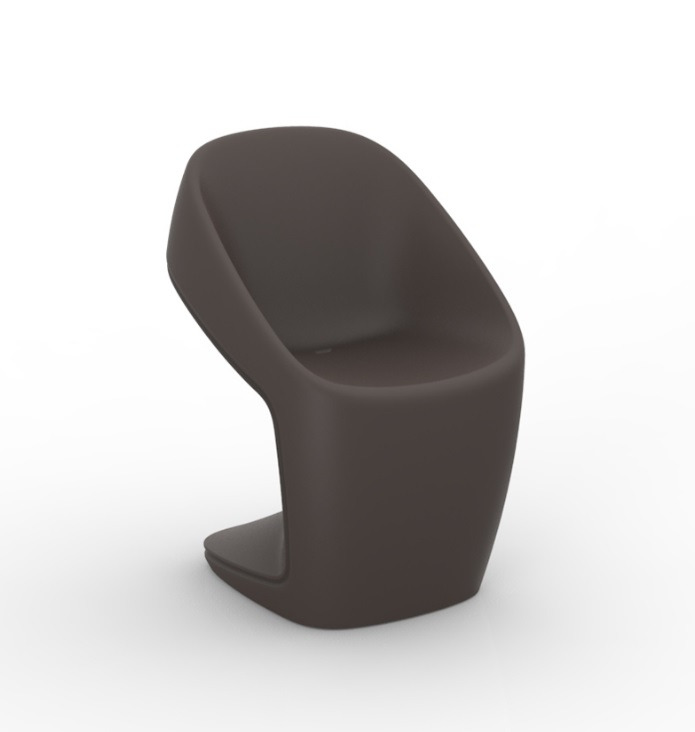 Chaise Ufo en polyethylene au design contemporain par Ora Ïto x Vondom Chaise Ufo en polyethylene au design contemporain par Ora Ïto x Vondom