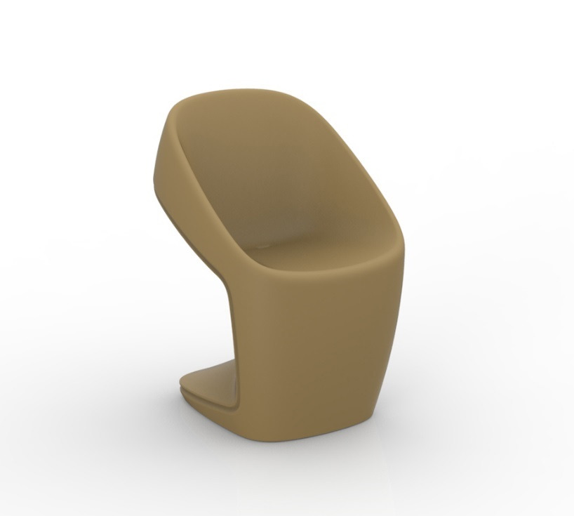 Chaise Ufo en polyethylene au design contemporain par Ora Ïto x Vondom Chaise Ufo en polyethylene au design contemporain par Ora Ïto x Vondom
