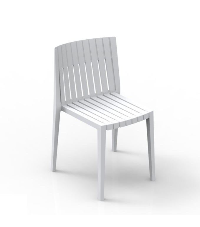 Chaise Spritz en polypropylène au design contemporain par Archirivolto Design x Vondom