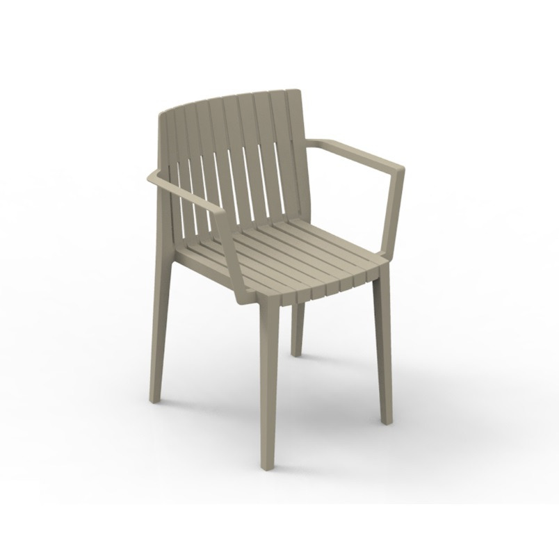 Fauteuil Spritz en polypropylène au design contemporain par Archirivolto Design x Vondom Fauteuil Spritz en polypropylène au design contemporain par Archirivolto Design x Vondom