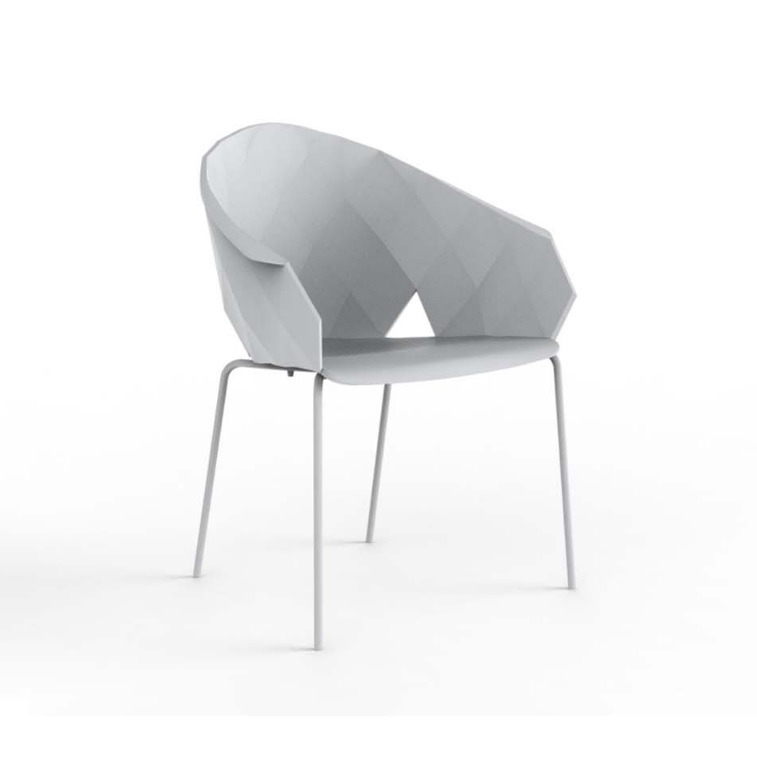 Fauteuil Vases en polypropylène au design contemporain par JM Ferrero x Vondom