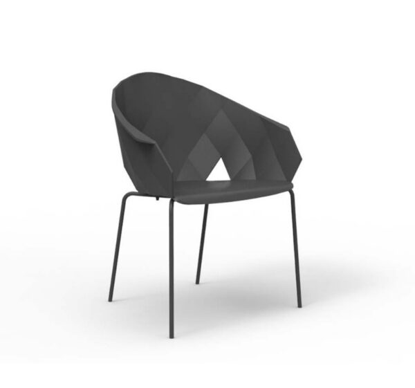 Fauteuil Vases en polypropylène au design contemporain par JM Ferrero x Vondom