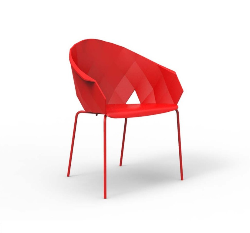 Fauteuil Vases en polypropylène au design contemporain par JM Ferrero x Vondom Fauteuil Vases en polypropylène au design contemporain par JM Ferrero x Vondom