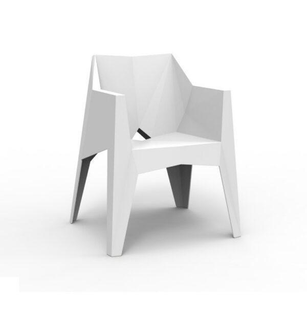 Fauteuil Voxel en polypropylène au design contemporain par Karim Rashid x Vondom