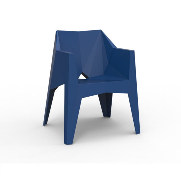 Fauteuil Voxel en polypropylène au design contemporain par Karim Rashid x Vondom
