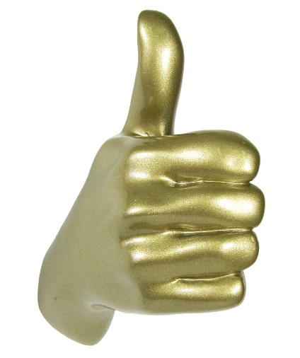 Patère originale et design Hand Job Thumbs par Thelermont Hupton Patère originale et design Hand Job Thumbs par Thelermont Hupton
