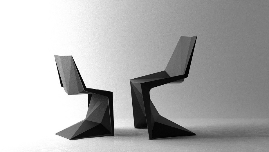 Chaise Voxel mini en polypropylène au design contemporain par Karim Rashid x Vondom Chaise Voxel mini en polypropylène au design contemporain par Karim Rashid x Vondom