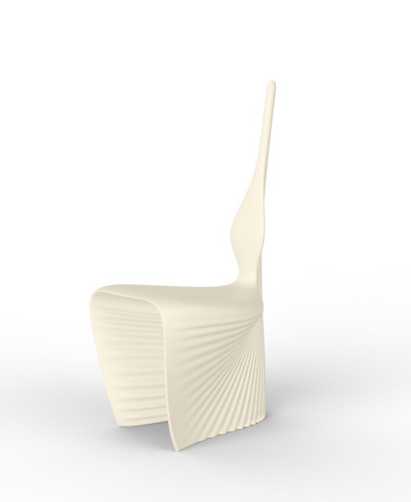 Chaise Biophilia en polyéthylène au design contemporain par Ross Lovegrove x Vondom