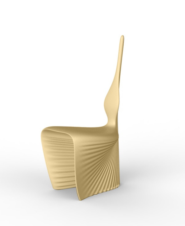 Chaise Biophilia en polyéthylène au design contemporain par Ross Lovegrove x Vondom
