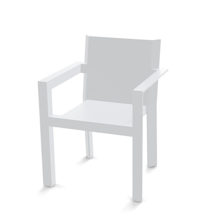 Fauteuil Frame en résine de polyéthylène au design contemporain par Ramón Esteve x Vondom