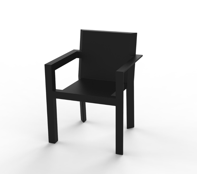 Fauteuil Frame en résine de polyéthylène au design contemporain par Ramón Esteve x Vondom Fauteuil Frame en résine de polyéthylène au design contemporain par Ramón Esteve x Vondom