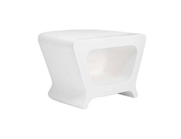 Tabouret table Pal en polypropylène au design contemporain par Karim Rashid x Vondom