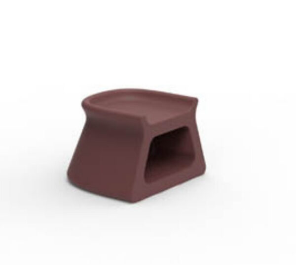 Tabouret table Pal en polypropylène au design contemporain par Karim Rashid x Vondom