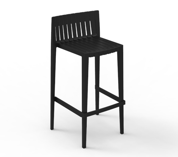Tabouret de bar Spritz en polypropylène par Archirivolto Design x Vondom