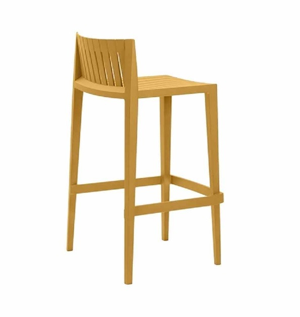 Tabouret de bar Spritz en polypropylène par Archirivolto Design x Vondom Tabouret de bar Spritz en polypropylène par Archirivolto Design x Vondom