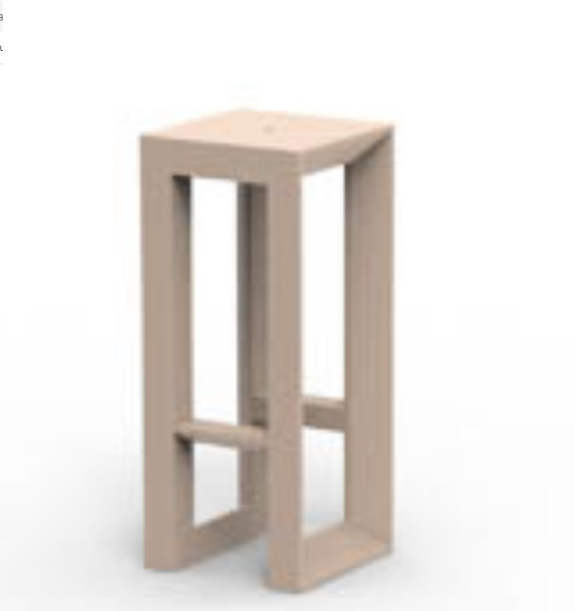Tabouret Frame en polyéthylène par Ramón Esteve x Vondom Tabouret Frame en polyéthylène par Ramón Esteve x Vondom