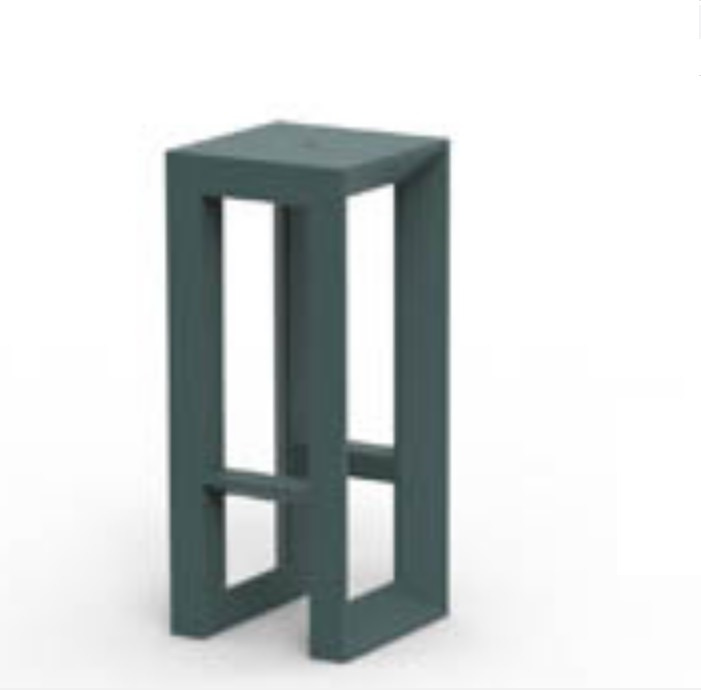 Tabouret Frame en polyéthylène par Ramón Esteve x Vondom Tabouret Frame en polyéthylène par Ramón Esteve x Vondom