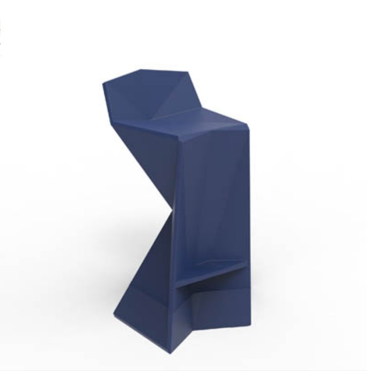 Tabouret de bar Vertex en polyéthylène par Karim Rashid x Vondom Tabouret de bar Vertex en polyéthylène par Karim Rashid x Vondom