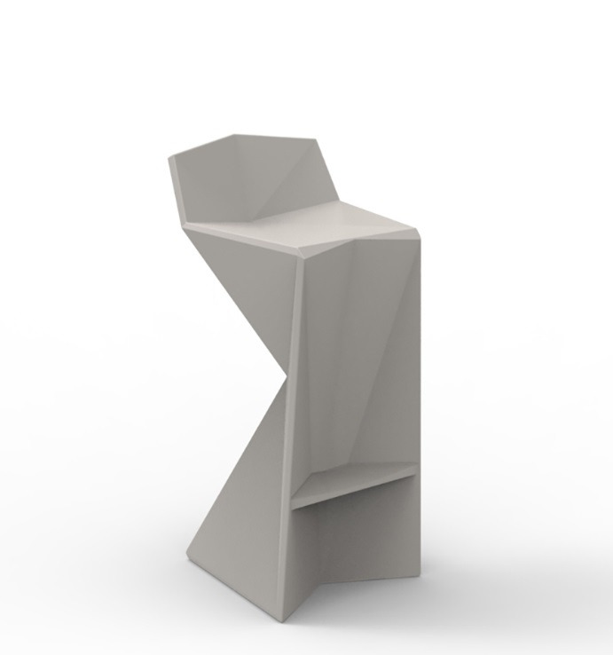 Tabouret de bar Vertex en polyéthylène par Karim Rashid x Vondom Tabouret de bar Vertex en polyéthylène par Karim Rashid x Vondom