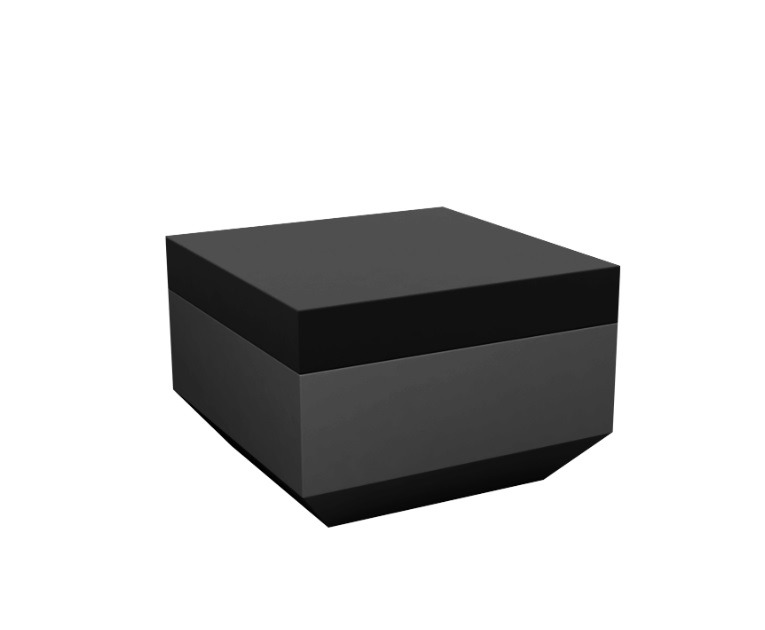 Pouf carré Vela en polyéthylène par Ramón Esteve x Vondom Pouf carré Vela en polyéthylène par Ramón Esteve x Vondom
