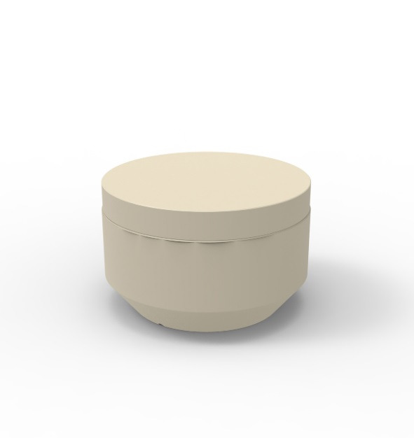 Pouf Vela rond en polyéthylène par Ramón Esteve x Vondom Pouf Vela rond en polyéthylène par Ramón Esteve x Vondom