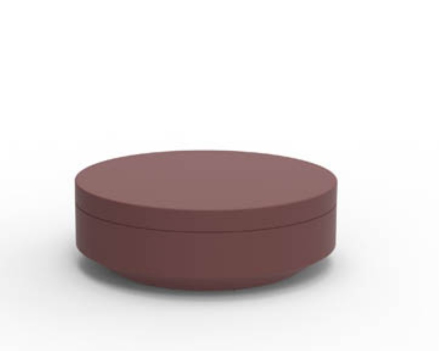 Pouf Vela rond en polyéthylène par Ramón Esteve x Vondom Pouf Vela rond en polyéthylène par Ramón Esteve x Vondom
