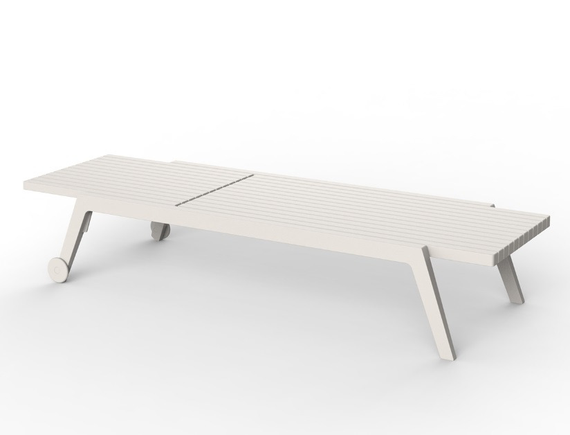 Chaise longue Spritz en polypropylène au design contemporain par Archirivolto Design x Vondom Chaise longue Spritz en polypropylène au design contemporain par Archirivolto Design x Vondom