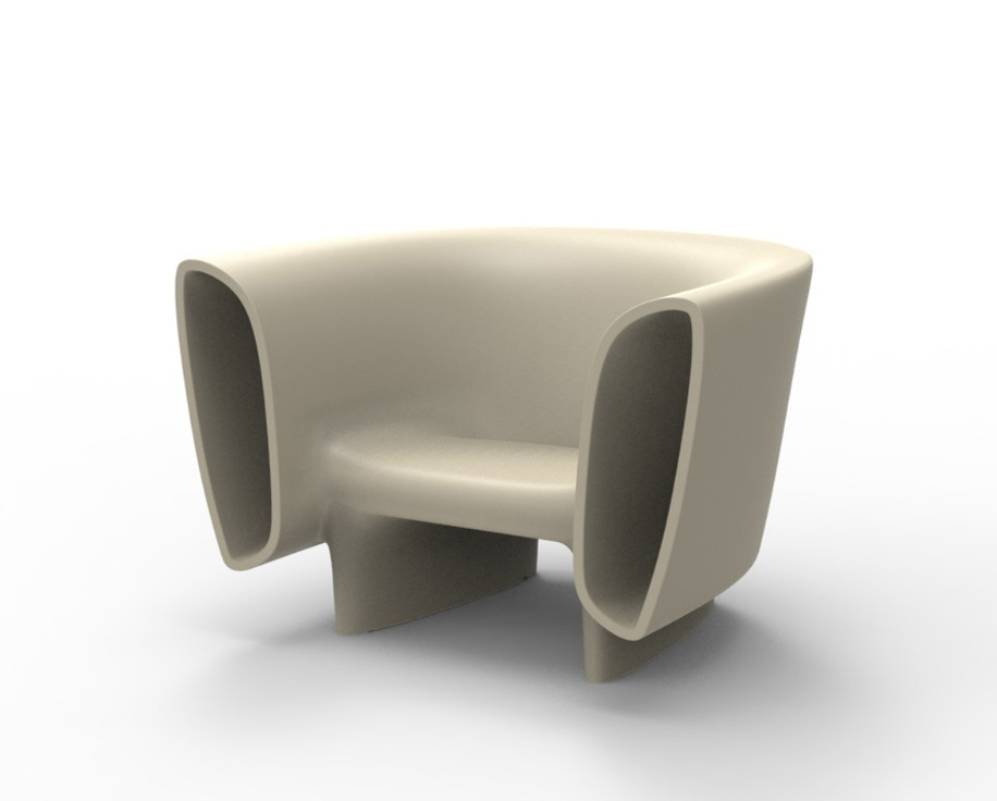 Fauteuil Bum Bum en polyéthylène au design contemporain par Eugeni Quitllet x Vondom Fauteuil Bum Bum en polyéthylène au design contemporain par Eugeni Quitllet x Vondom
