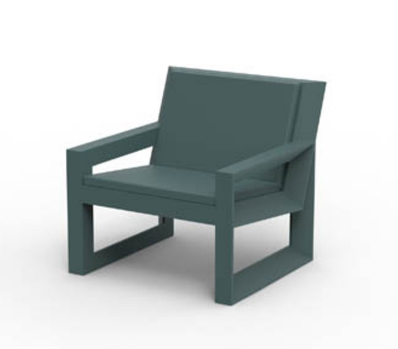 Fauteuil Frame en polyéthylène au design contemporain par Ramón Esteve x Vondom