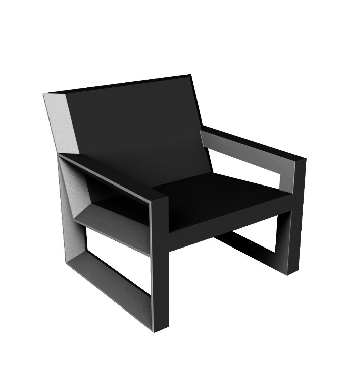 Fauteuil Frame en polyéthylène au design contemporain par Ramón Esteve x Vondom Fauteuil Frame en polyéthylène au design contemporain par Ramón Esteve x Vondom