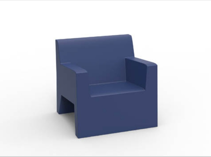 Fauteuil Jut en polyéthylène au design contemporain par Studio Vondom x Vondom