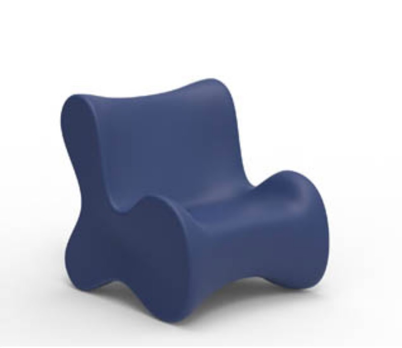 Fauteuil Pal en polyéthylène au design contemporain par Karim Rashid x Vondom Fauteuil Pal en polyéthylène au design contemporain par Karim Rashid x Vondom