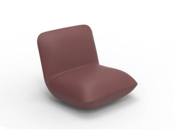 Fauteuil Pillow en polyéthylène au design contemporain par Stefano Giovannoni x Vondom