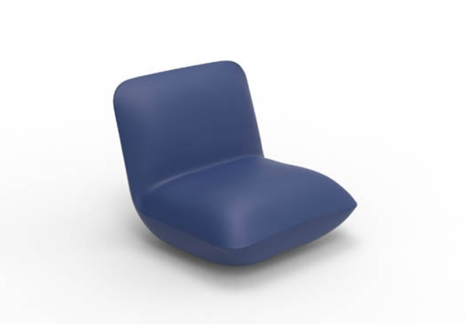 Fauteuil Pillow en polyéthylène au design contemporain par Stefano Giovannoni x Vondom Fauteuil Pillow en polyéthylène au design contemporain par Stefano Giovannoni x Vondom