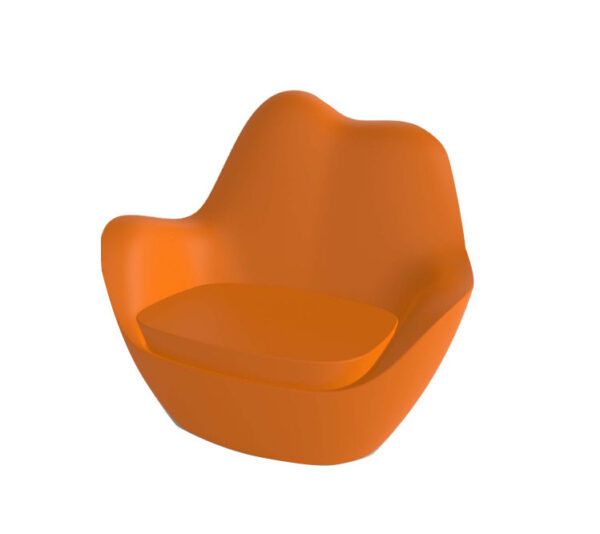 Fauteuil Sabinas en polyéthylène au design contemporain par Javier Mariscal x Vondom