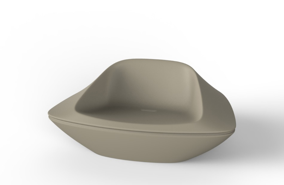 Fauteuil Ufo en polyéthylène au design contemporain par Ora Ïto x Vondom Fauteuil Ufo en polyéthylène au design contemporain par Ora Ïto x Vondom